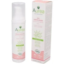Aurea Crème Visage 24h Aloe Vera Bio 50ml