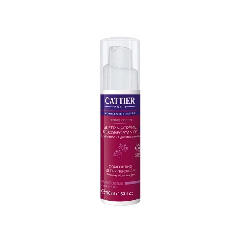Cattier Sleeping Crème De Nuit Réconfortante 50ml 3 Cattier Sleeping Crème De Nuit Réconfortante 50ml