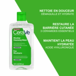 CeraVe Eau Micellaire 296ml -Aura Cosmetics Boutique cerave eau micellaire 296ml 6