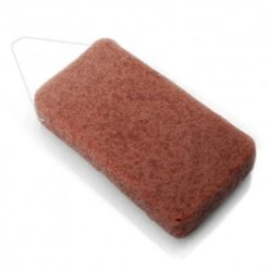 DBS Eponge Konjac Corps XL Argile Rouge - Peaux Fragiles Et Reactives