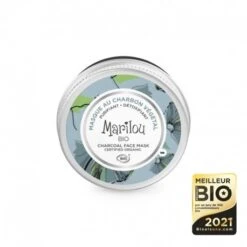 Marilou Bio Masque Au Charbon Végétal 75ml -Aura Cosmetics Boutique marilou bio masque au charbon vegetal 75ml 2