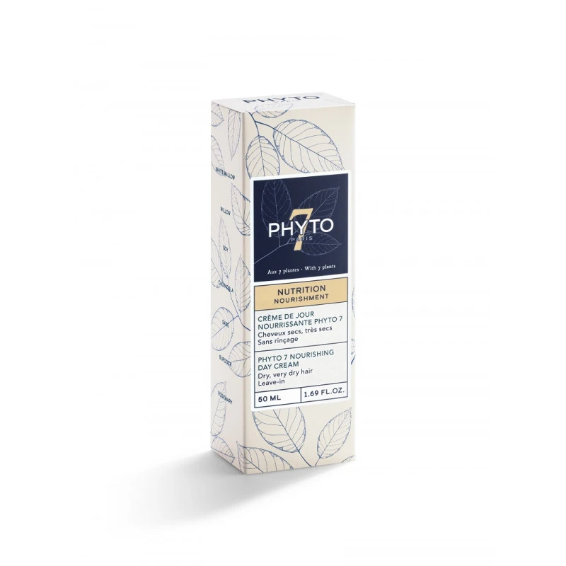 Phyto 7 Crème De Jour Nourrissante Cheveux 50ml 3 Phyto 7 Crème De Jour Nourrissante Cheveux 50ml