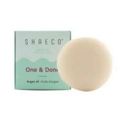 Shaeco One & Done Shampoing Solide Huile D'Argan 115g