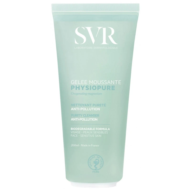 SVR Physiopure Gelée Moussante Soin Nettoyant Pureté 200ml 3 SVR Physiopure Gelée Moussante Soin Nettoyant Pureté 200ml