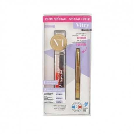 Vitry Coffret Toni'Cils Pro Expert 2&1 11ml + Pince à Epiler OFFERTE 3 Vitry Coffret Toni'Cils Pro Expert 2&1 11ml + Pince à Epiler OFFERTE